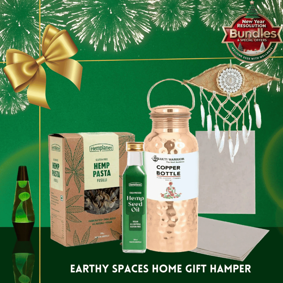 Earthy Spaces Home Gift HamperWellness BundlesEarthy Spaces Home Gift Hamper - Eco-Friendly Bundle