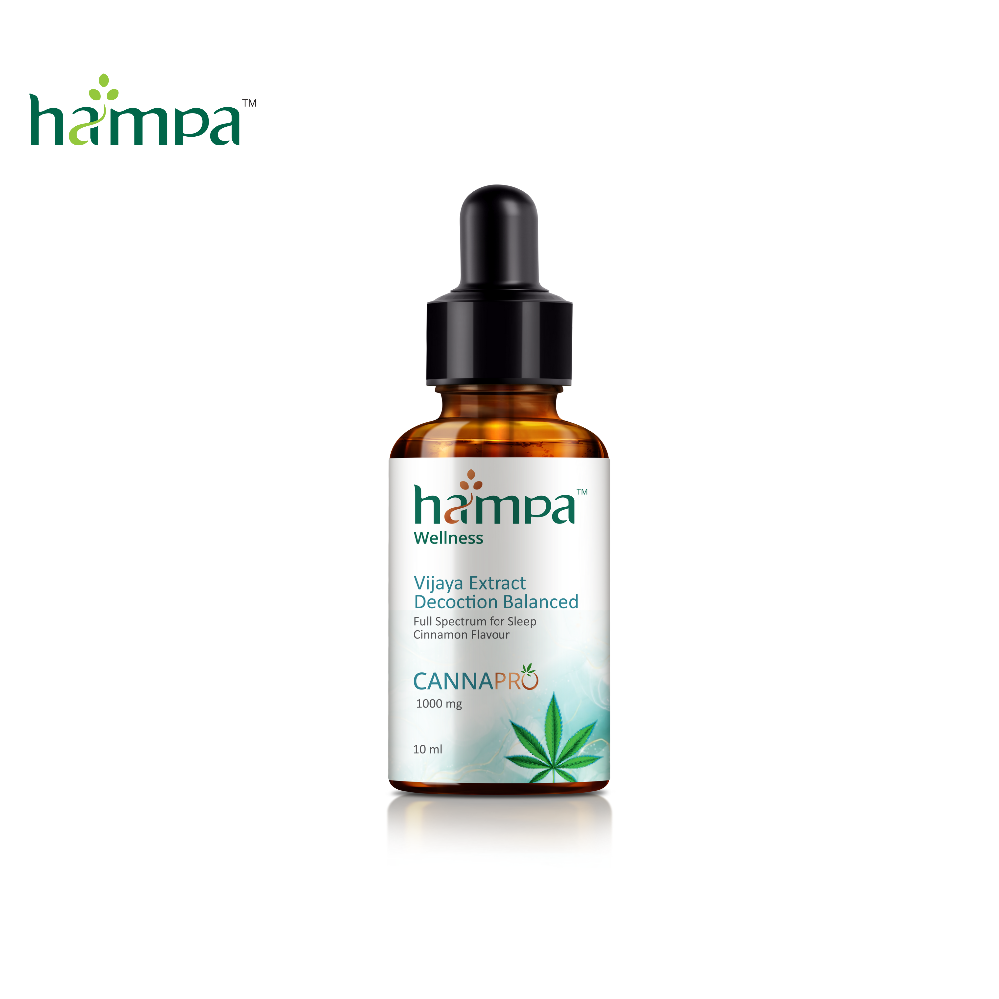Hampa Medical Cannabis Extract Decoction Balanced 10ml.