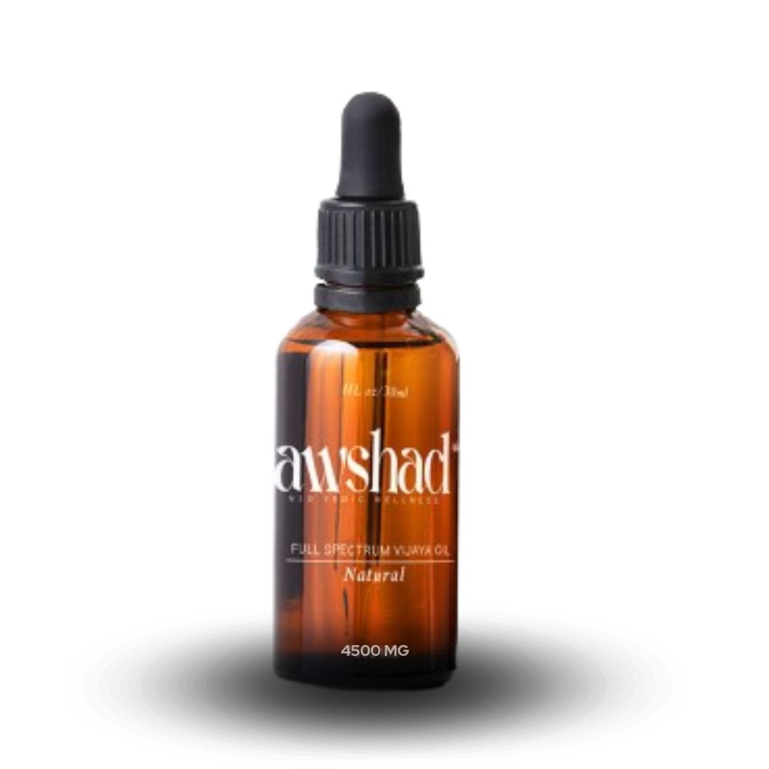 Awshad - Full Spectrum Cannabis Oil - 4500MG - 30ML (Natural)