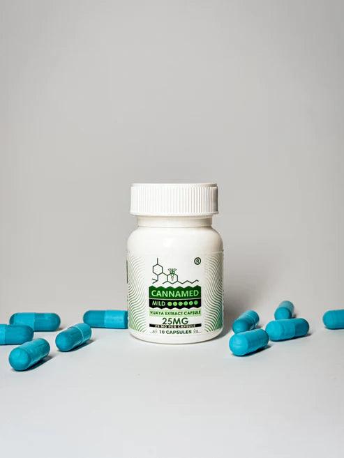 CannaMed Cannabis Capsules 25mg (90 CapsulesCannabis CapsulesCannaMed Cannabis Capsules 25mg - Ayush Certified Wellness | 90 Capsules