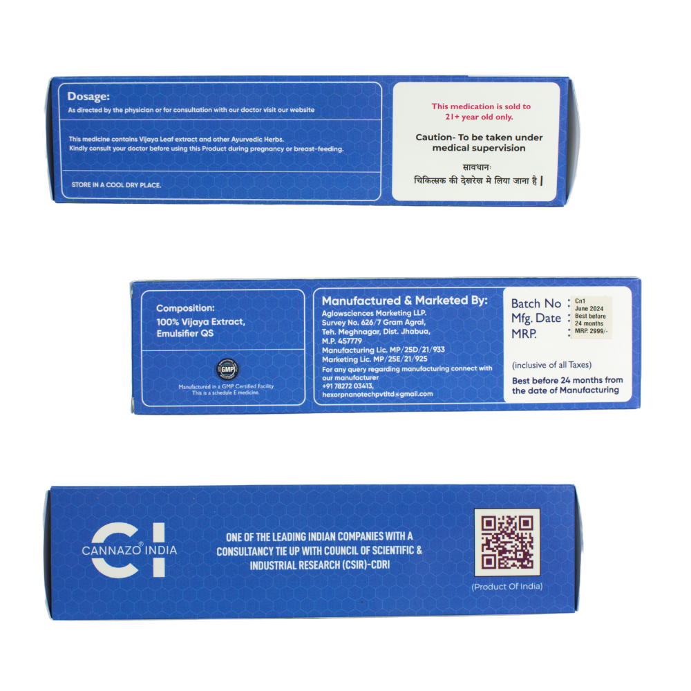 Cannazo Cannaronil NANO – Pure CBD Paste (THC – FREE) – Water Soluble/ Nebulization Solution