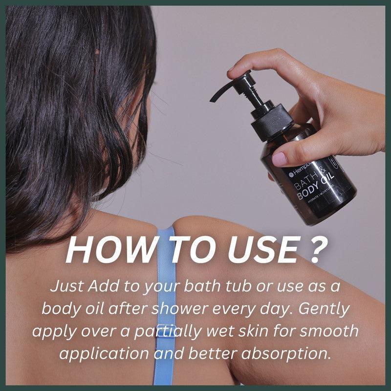 Hempbuti- Bath And Body Oil 100 Ml.