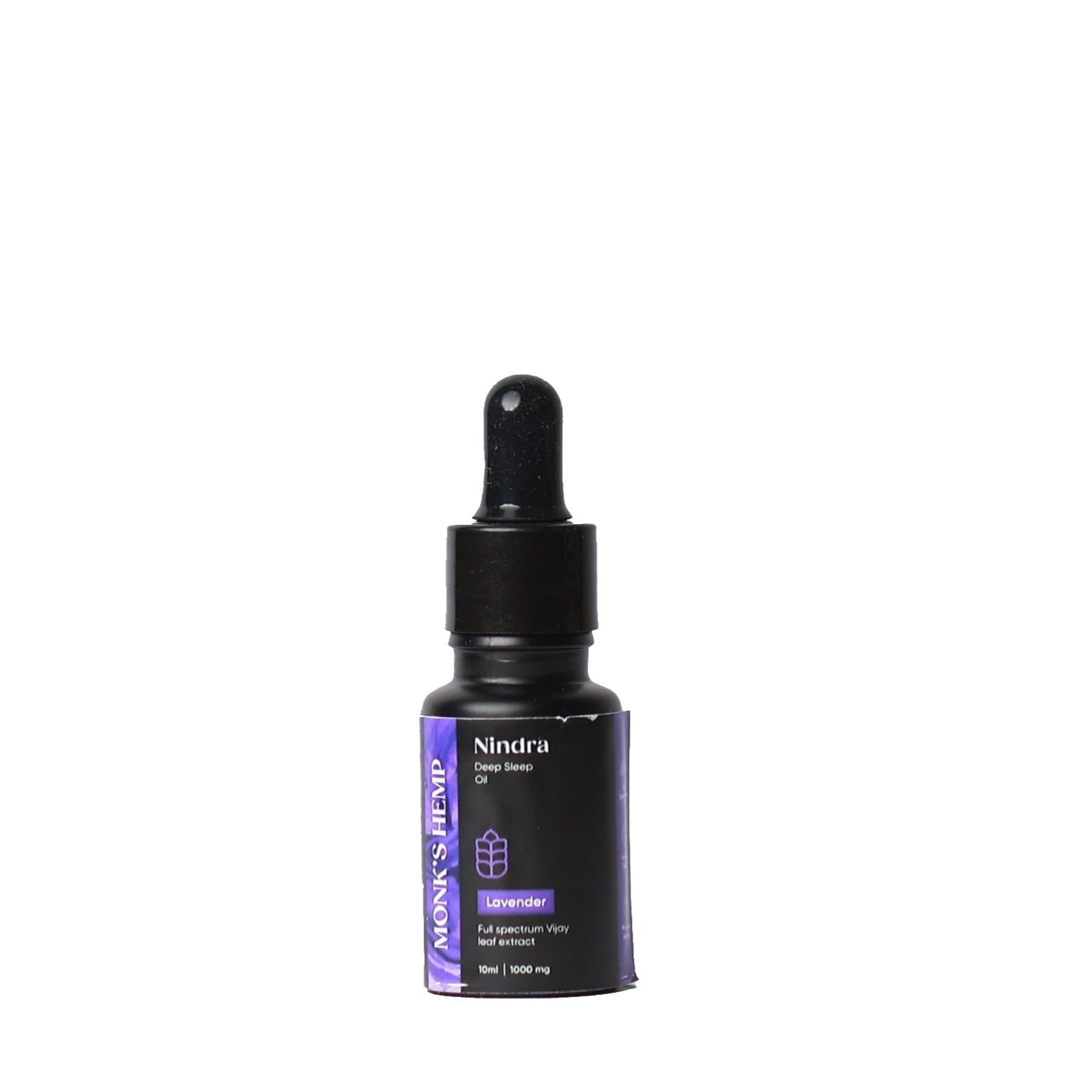 Monk's Hemp Nindra (1:1) Deep Sleep CBD Oil- Lavender