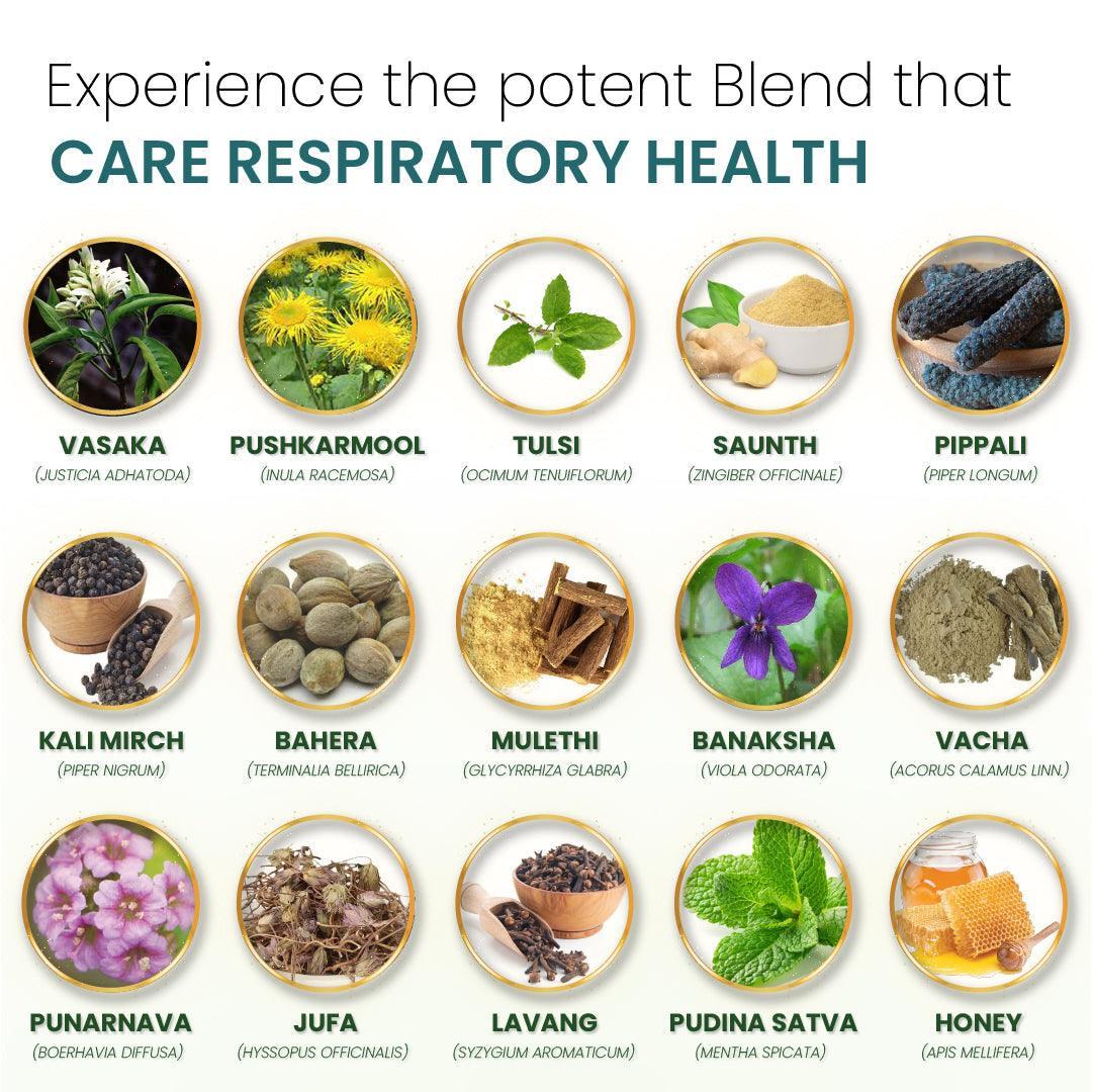 Cannarma Natural Cough Syrup | With the goodness of Ginger, Tulsi, Honey & Mulethi | Sugar Free Syrup.