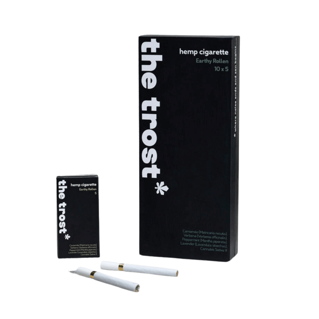 The Trost- Hemp Herbal Cigarette - Earthy Rollen (10x5 pack)