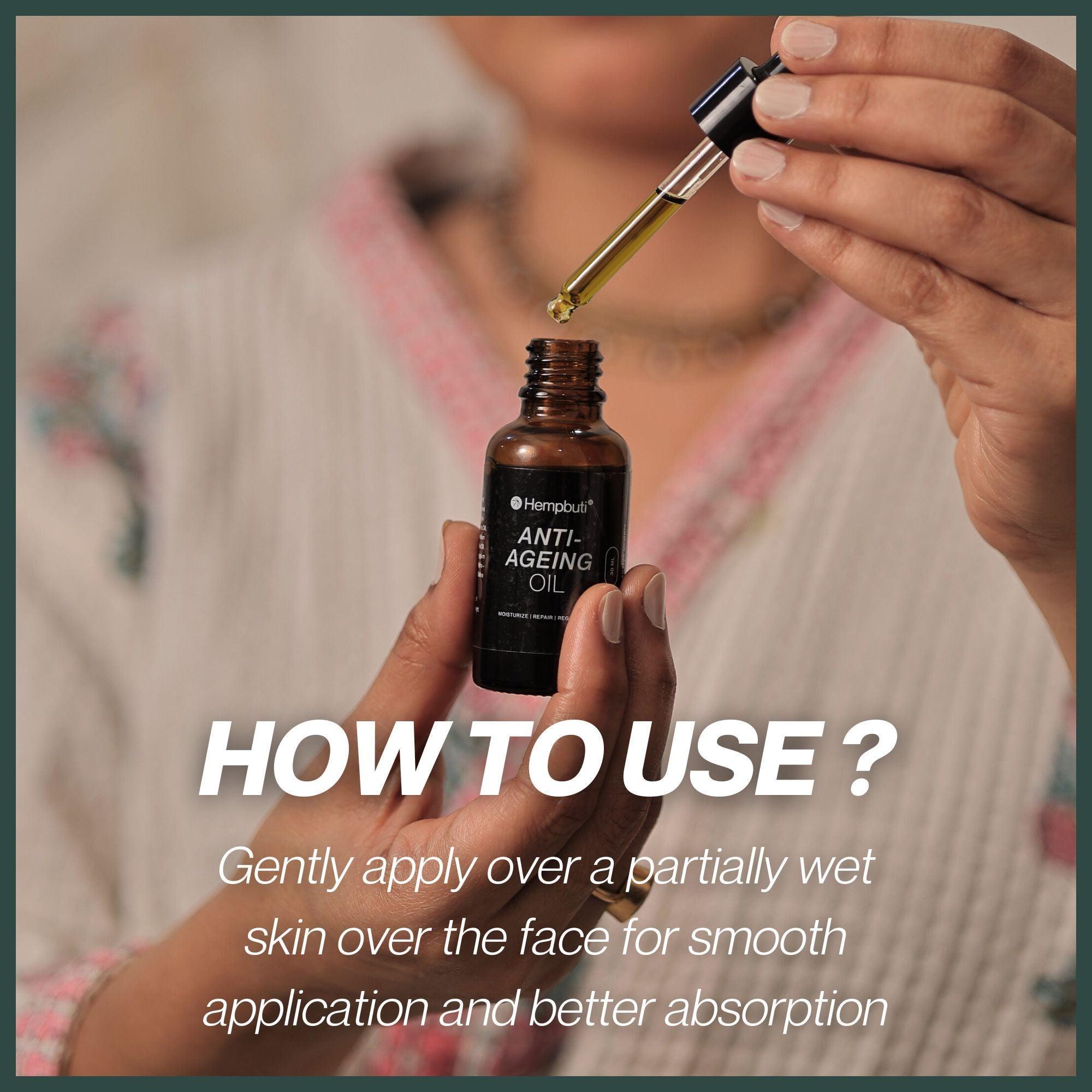 Hempbuti- Anti Ageing Oil 30 Ml.