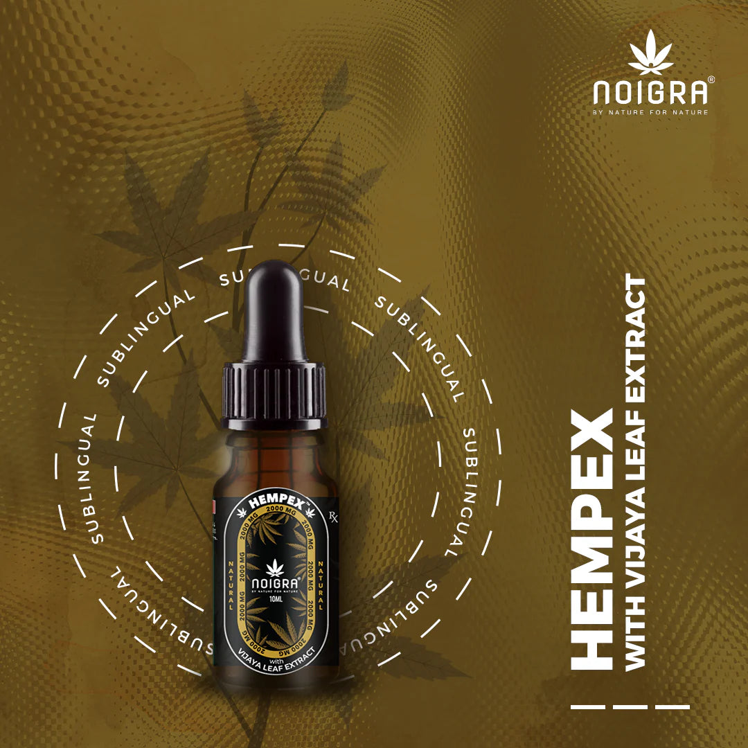 Noigra Hempex Sublingual DropsCannabis OilCannabis Drops - Chemotherapy Support | Noigra Hempex
