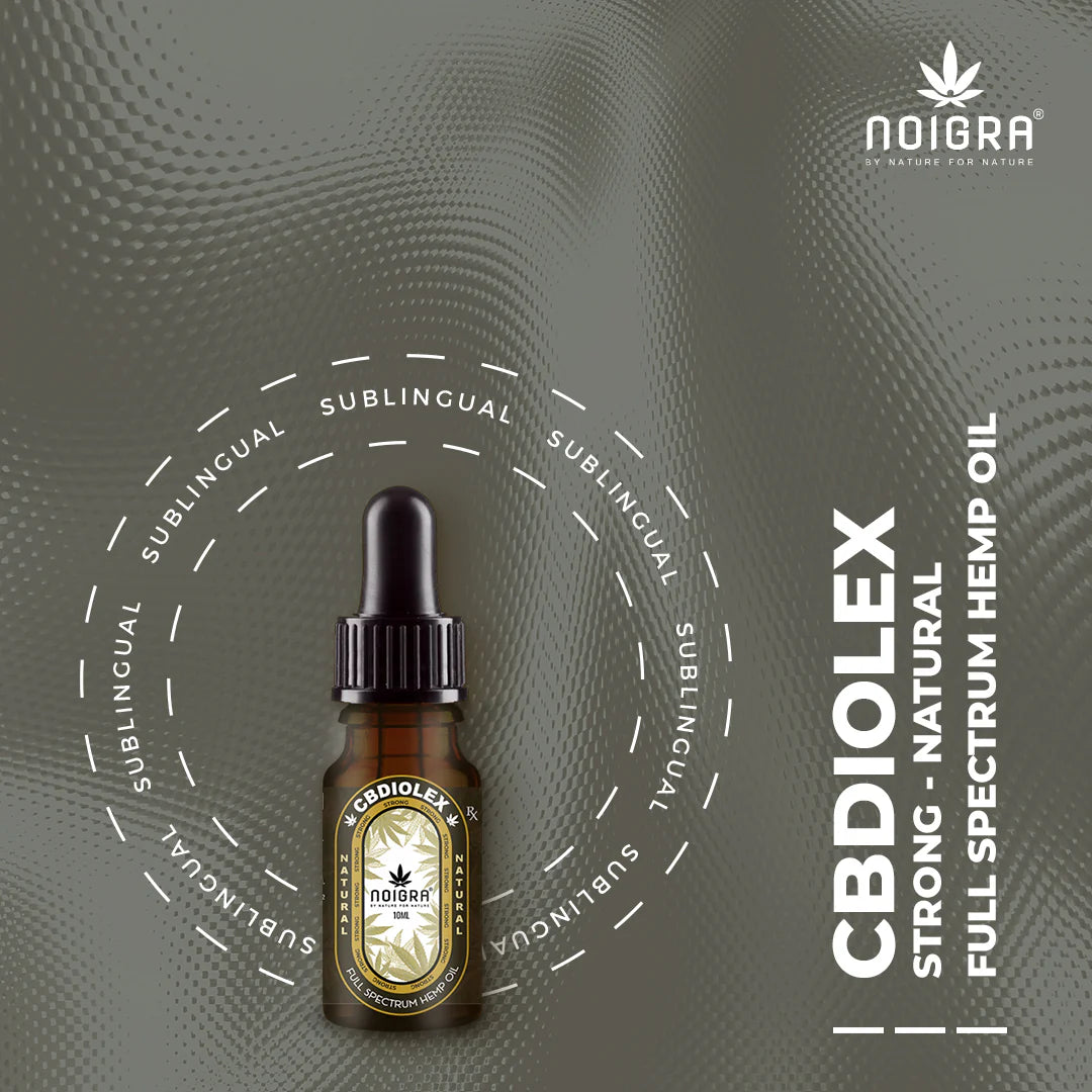 Noigra Cbdiolex Sublingual Drops (Strong)Cannabis OilNoigra CBD Sublingual Drops | Strong Relief for Wellness
