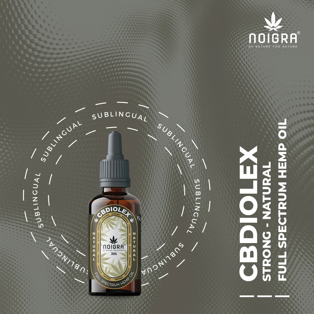 Noigra Cbdiolex Sublingual Drops (Strong)Cannabis OilNoigra CBD Sublingual Drops | Strong Relief for Wellness