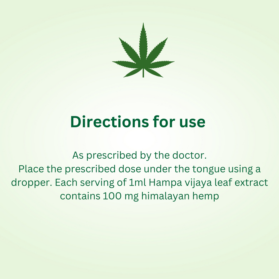 Hampa Medical Cannabis Extract Decoction Balanced 10ml