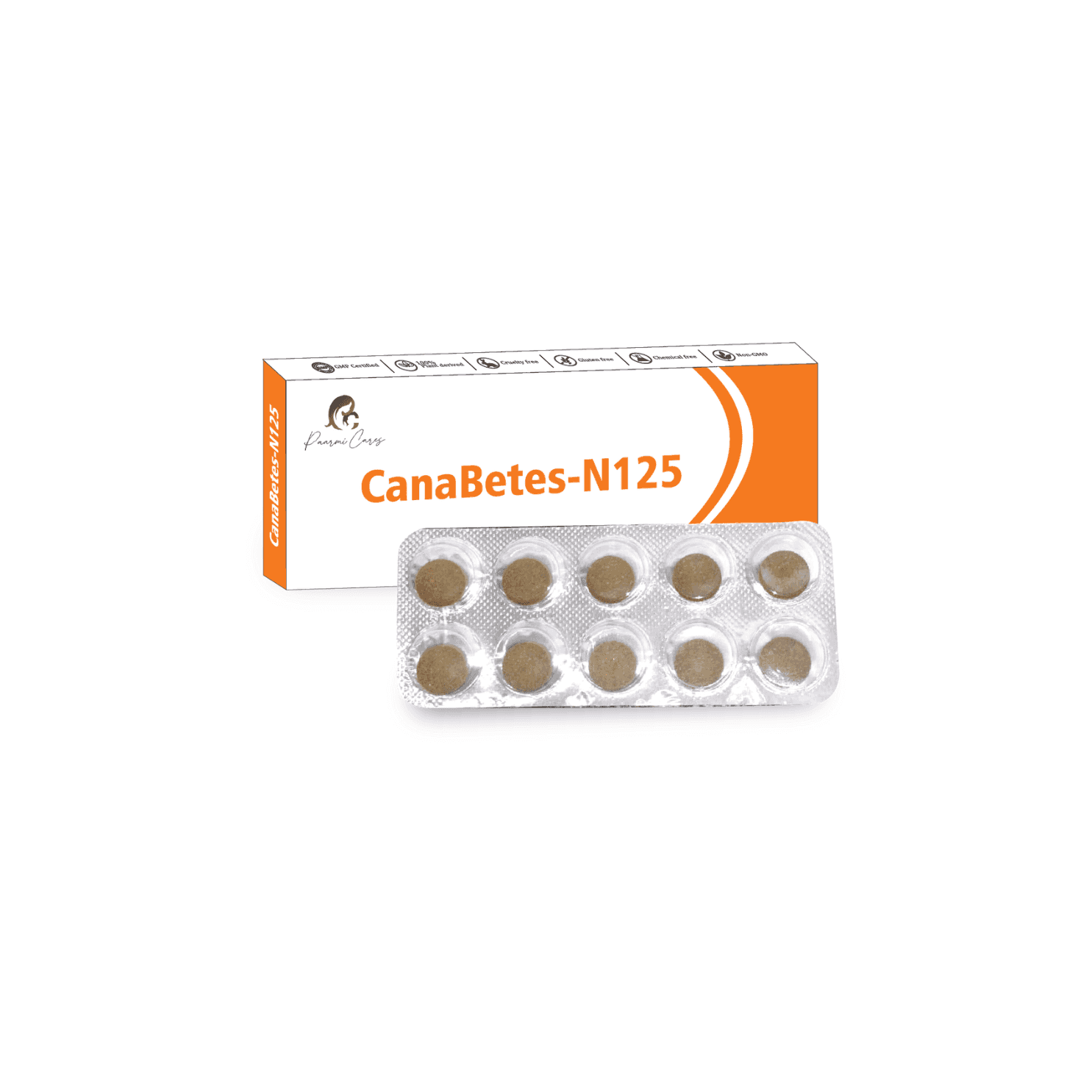 Paarmi Cares- CanaBetes-N125 Medical Cannabis Pills (For Diabetes).