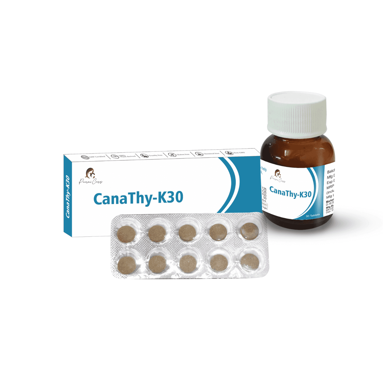 Paarmi Cares- CanaThy-K30 (For Thyroid)