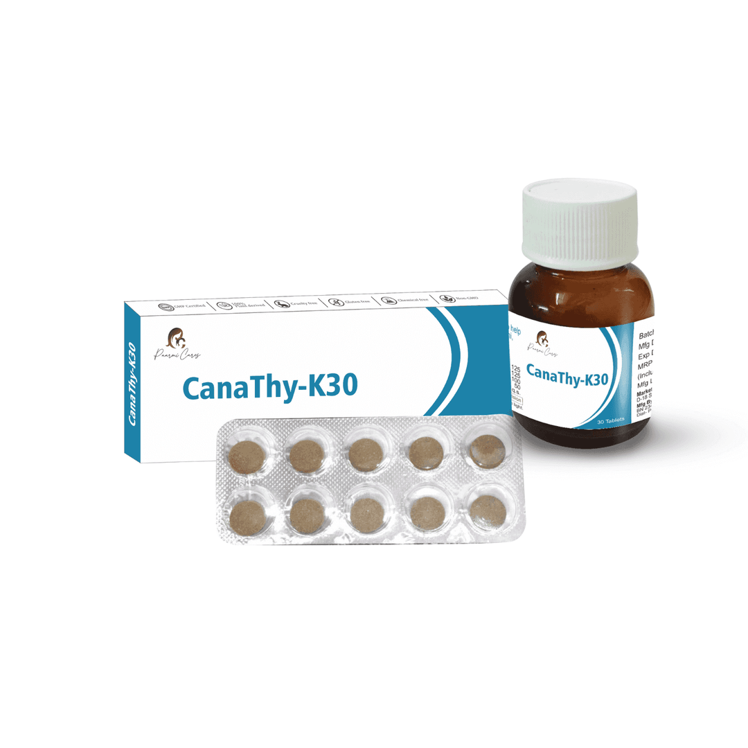 Paarmi Cares- CanaThy-K30 (For Thyroid)TabletsPaarmi Cares- CanaThy-K30 - Thyroid Health Supplement | Balances Hormones