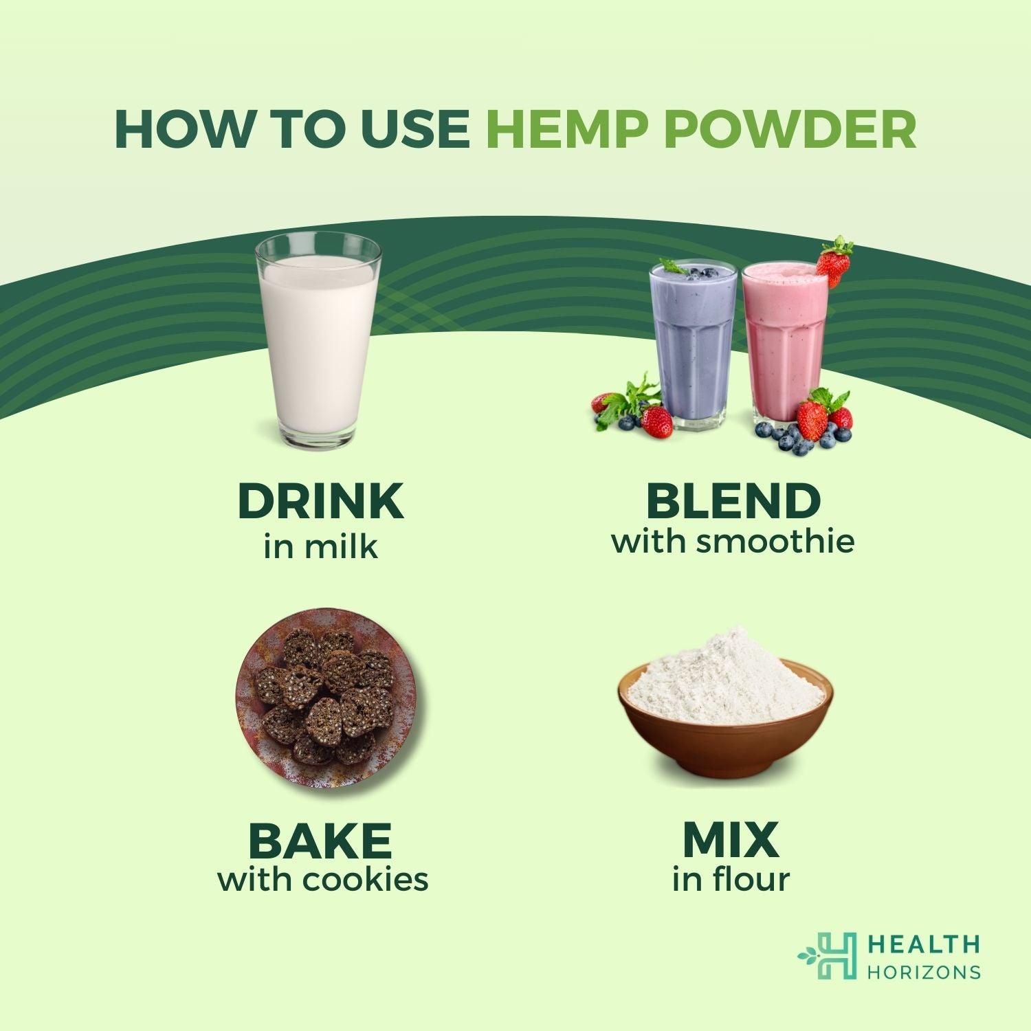 Health Horizons Hemp Protein Powder - Earthy Flavour - CBD Store India