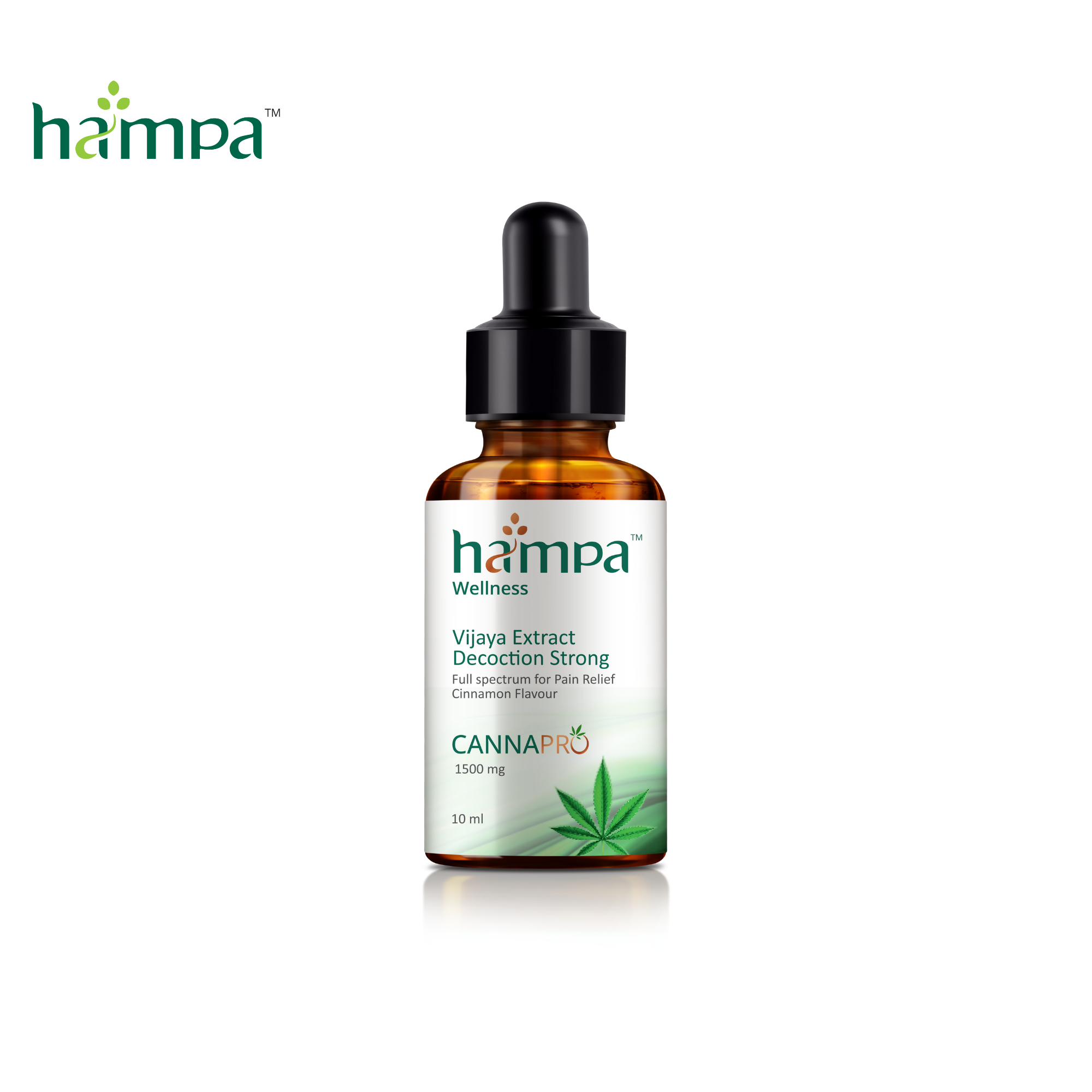 Hampa Medical Cannabis Extract Decoction Strong 10ml.