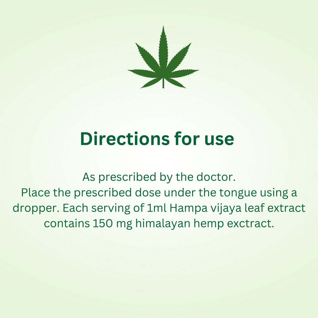 Hampa Medical Cannabis Extract Decoction Strong 10ml