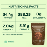 Health Horizons Hemp Protein Powder- Chocolate Flavour - CBD Store India