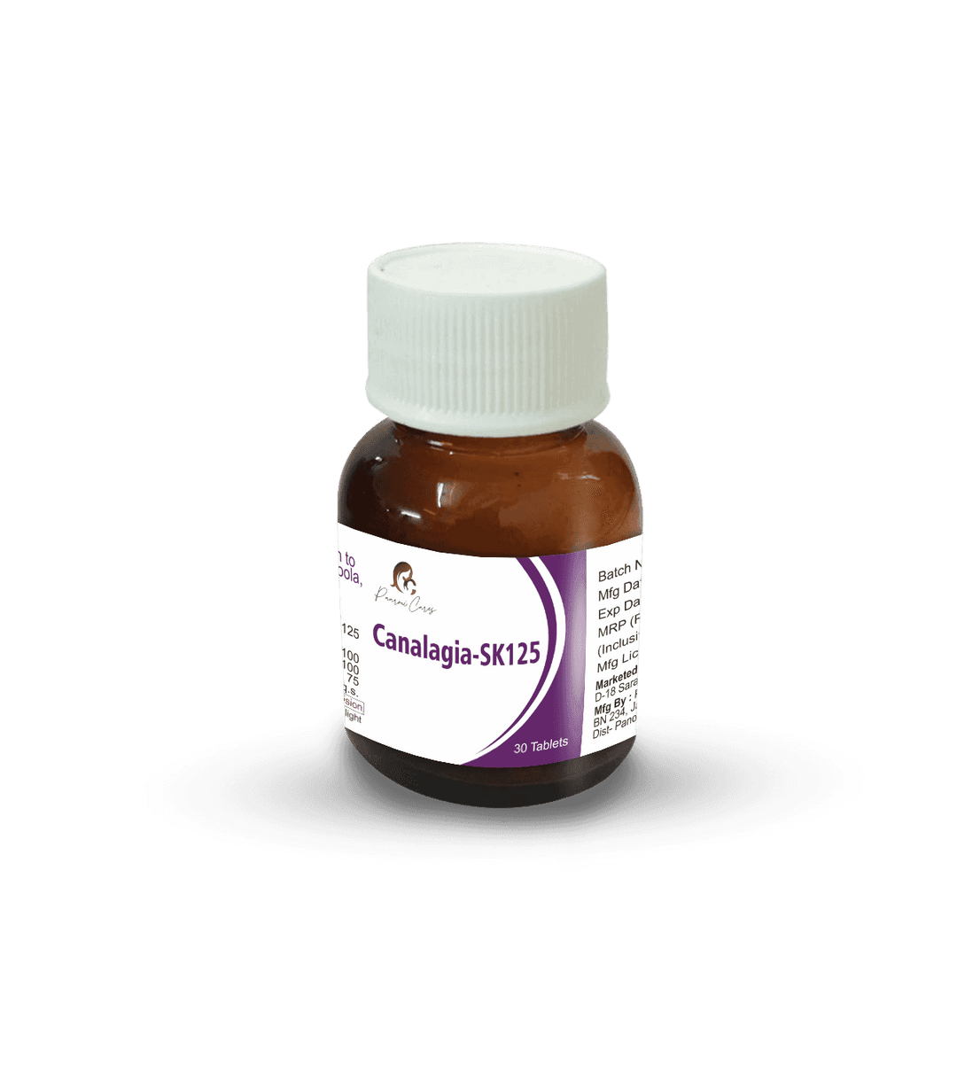 Paarmi Cares- Canalagia-SK125 (For Fibromyalgia)TabletPaarmi Cares Canalagia-SK125 - Pain Relief Tablets