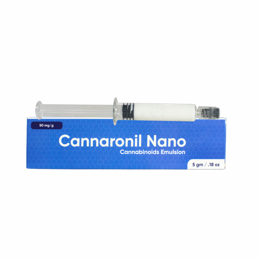 Cannazo Cannaronil NANO – Pure CBD Paste (THC – FREE) – Water Soluble/ Nebulization Solution