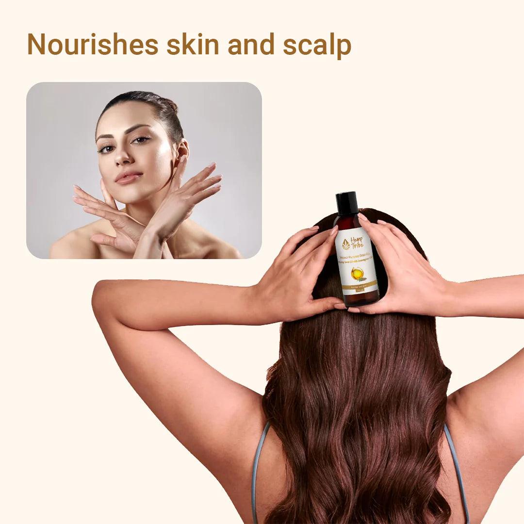 Hemp Tribe- Highly filtered seed oil.