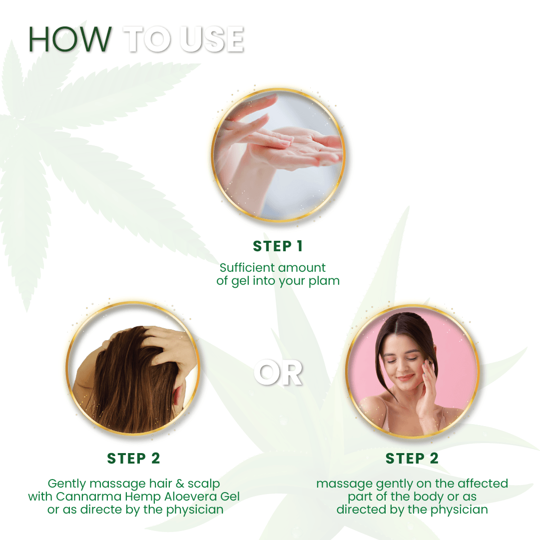 Cannarma Hemp Aloe Vera Gel | For Face, Hair, Skin Moisturizer | Hydrates and Soothes | With Vitamin EHemp Aloe Vera GelCannarma Hemp Aloe Vera Gel | Hydrating Skin & Hair Soother