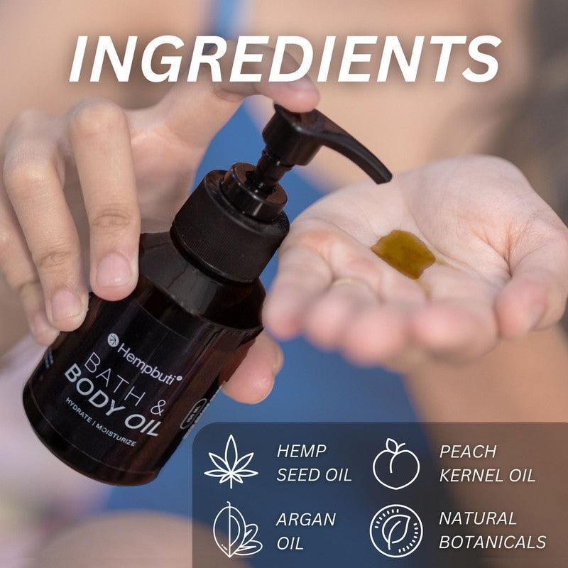 Hempbuti- Bath And Body Oil 100 Ml.