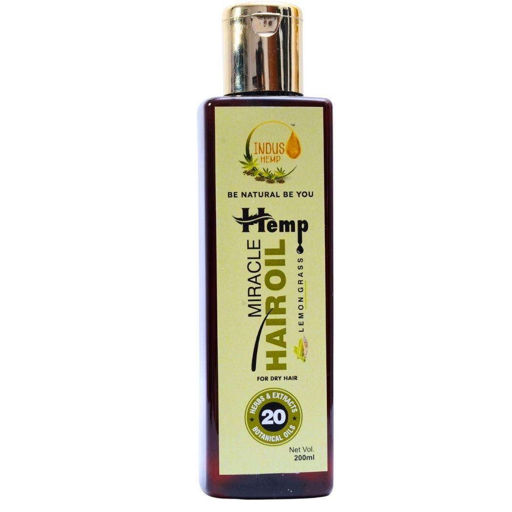 Indus Hemp - Hair Oil - Lemongrass | 200ML.