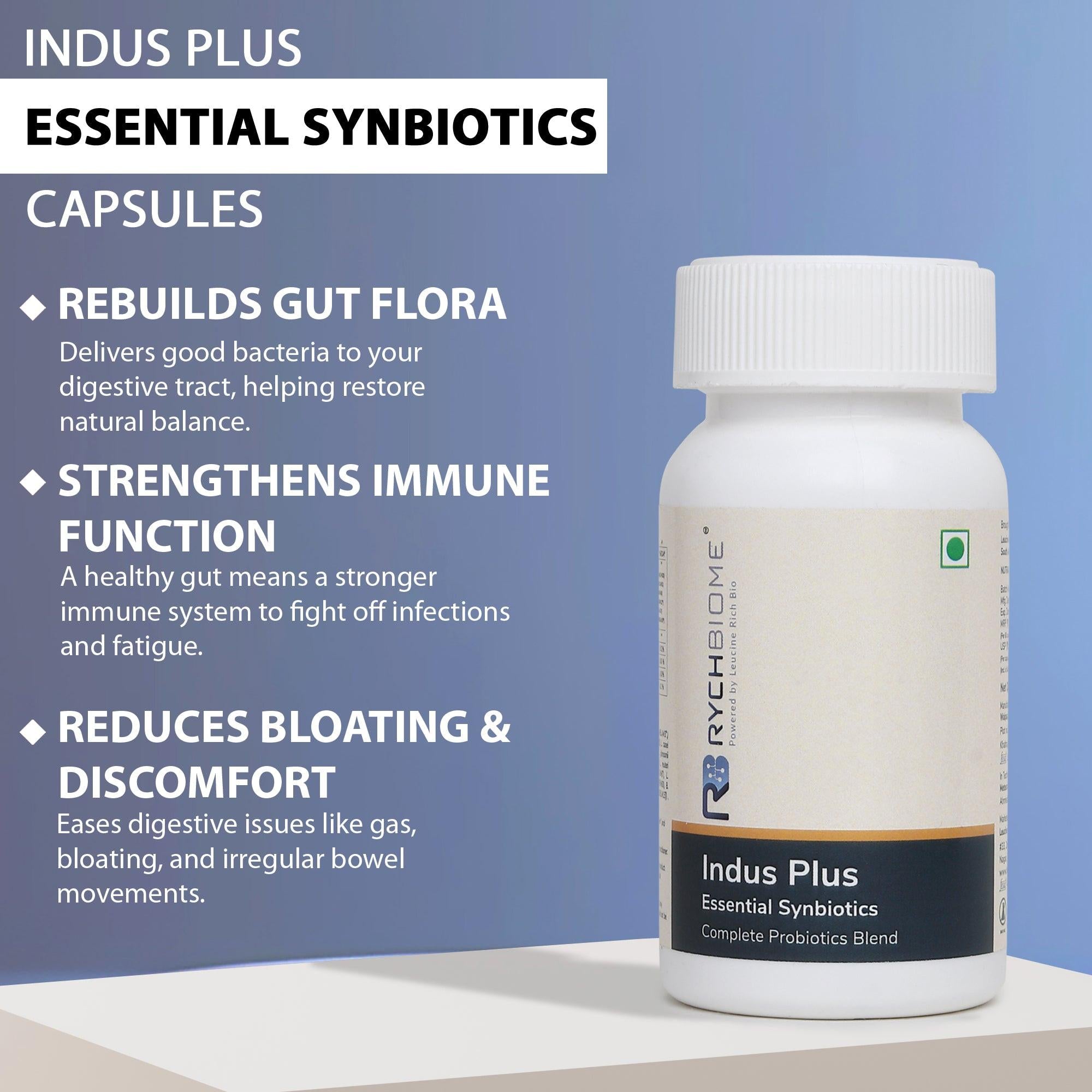 RychBiome by BugSpeaks - Indus Plus Capsules - 60 Capsules.