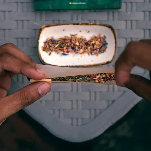 Chimp x Herbs Earth Roll | 32 Natural Rolling Papers & 32 Filter Tips