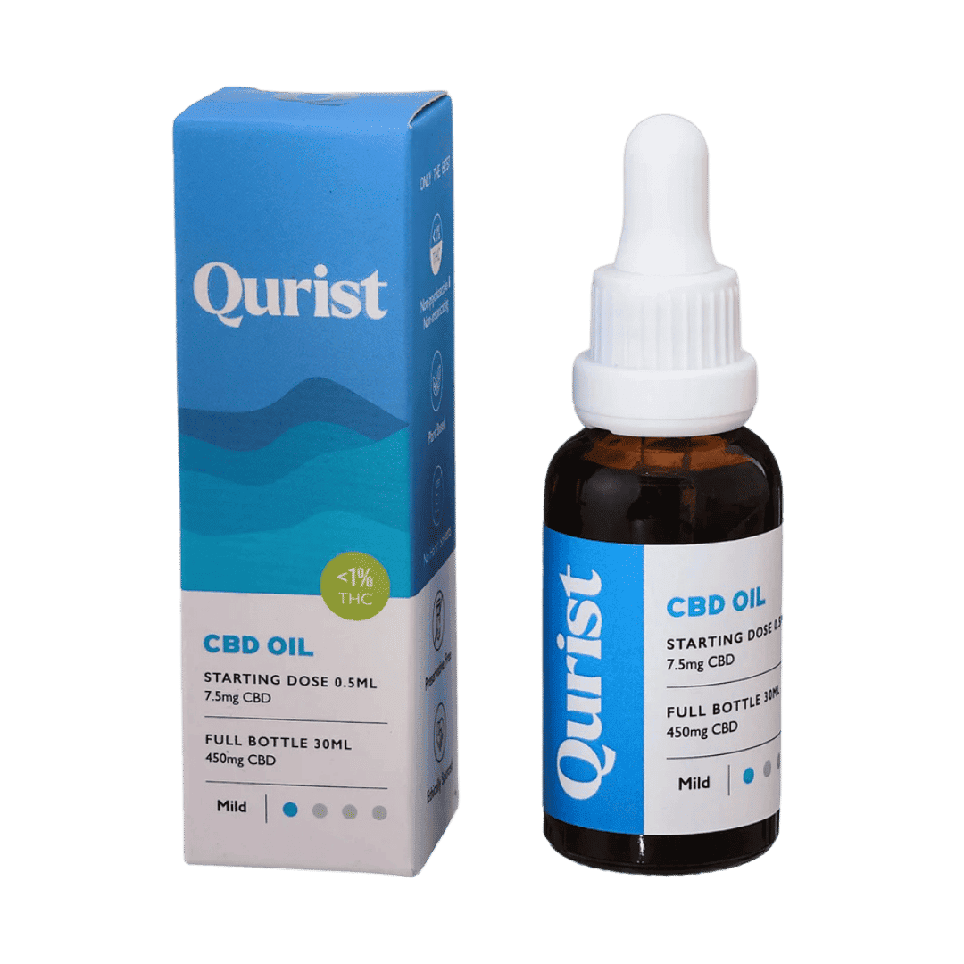 Qurist CBD Oil - Mild 450mg - CBD Store India