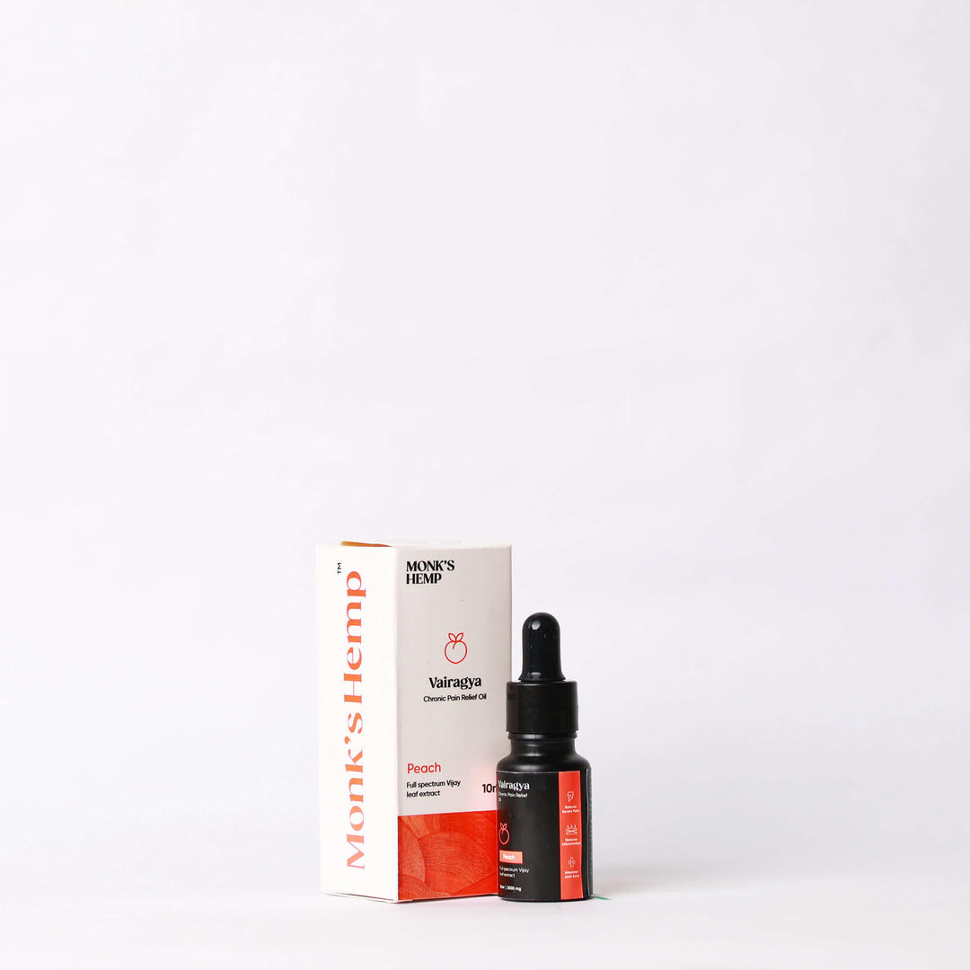 Monk's Hemp- Breath (10:1) Pain Relief CBD Oil - Peppermint FlavorCBD + THC OilCBD Oil Peppermint - Pain Relief | Full Spectrum Monk's Hemp