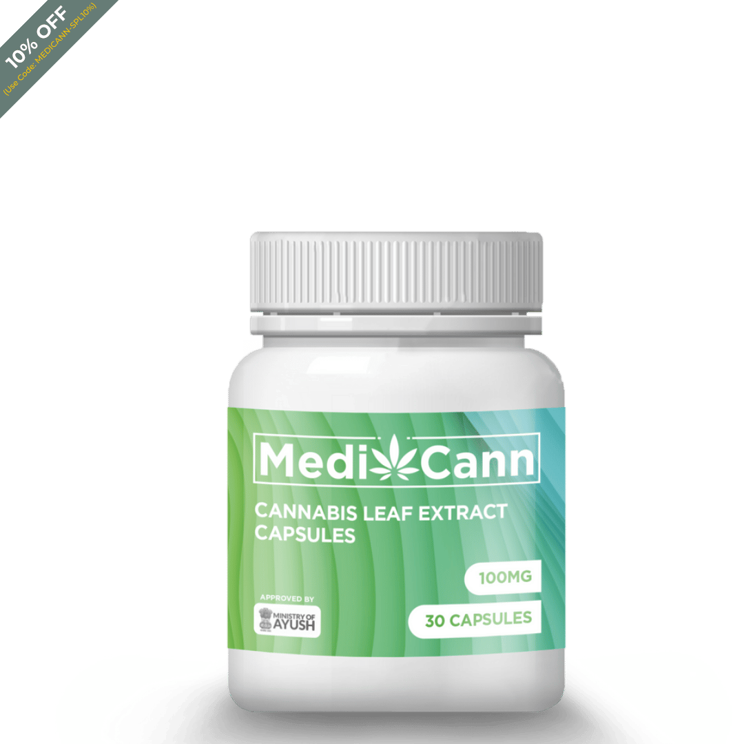 Medicann- Cannabis Leaf Extract Capsule - 100mg