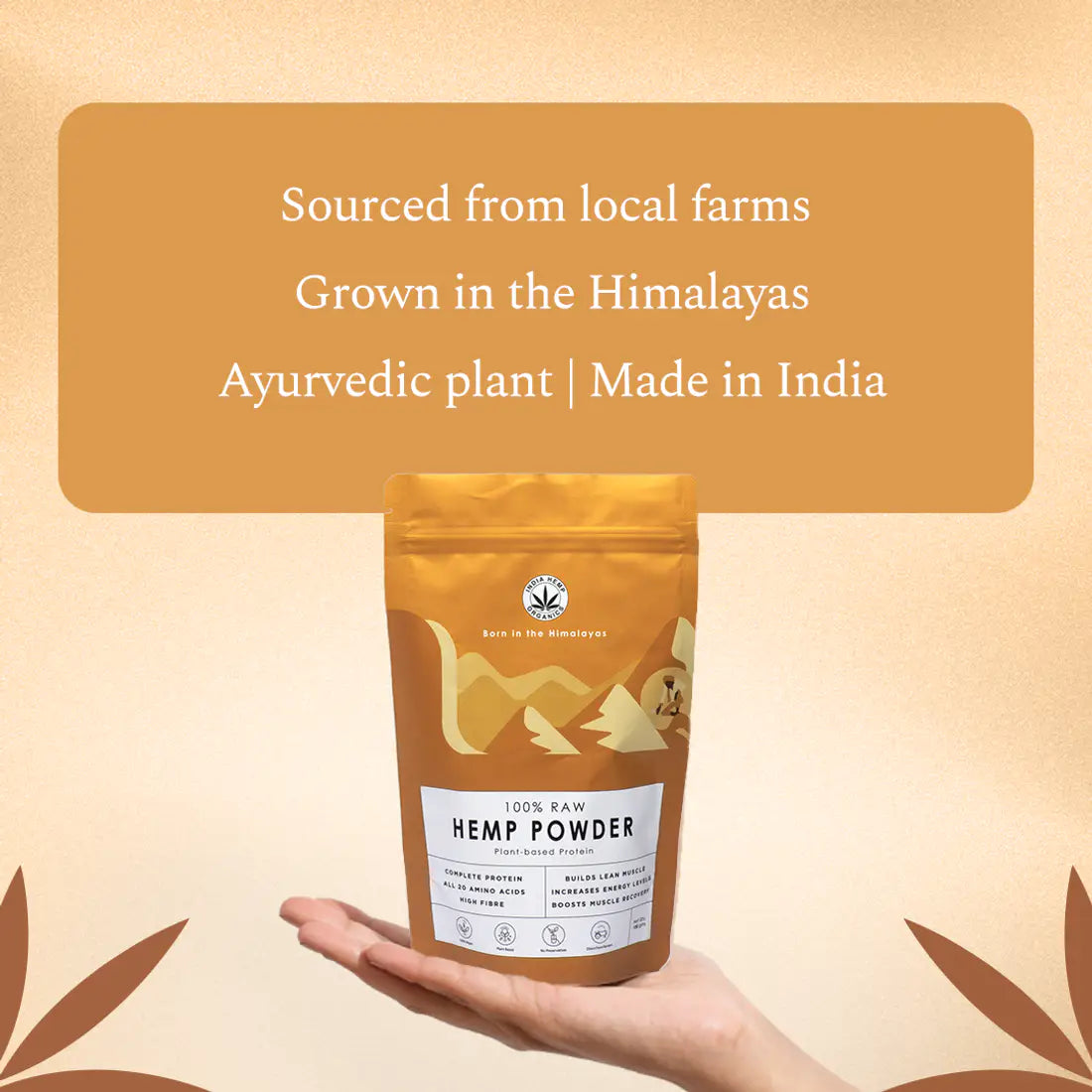 India Hemp Organics - Hemp Protein Powder.