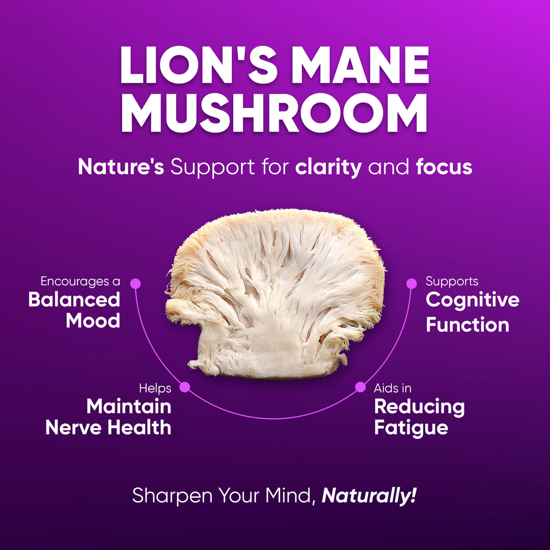 Auraika Nutrition Lion’s Mane Mushroom Gummies |  Supports Cognitive Function, Memory & ClarityGummiesLion's Mane Mushroom Gummies - Boost Cognitive Function | Vegan, Non-GMO
