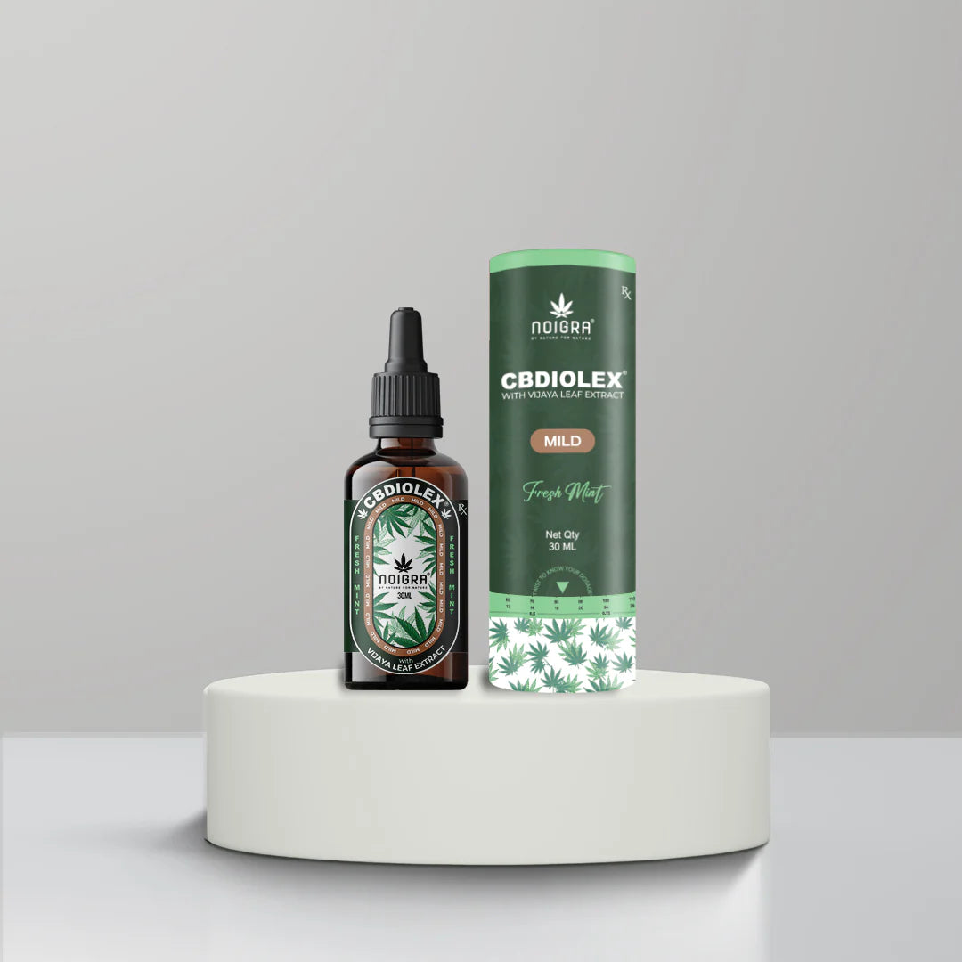 Noigra Cbdiolex Sublingual Drops (Mild)CBD OilCBD Sublingual Drops for Anxiety Relief - Noigra | Mint, Orange