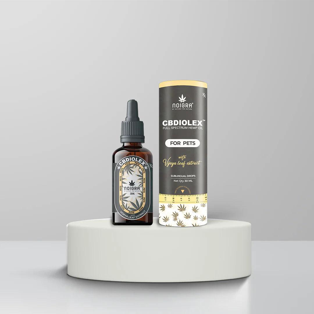 Noigra Cbdiloex For Pets : 1000mg CBD Oil Tincture.