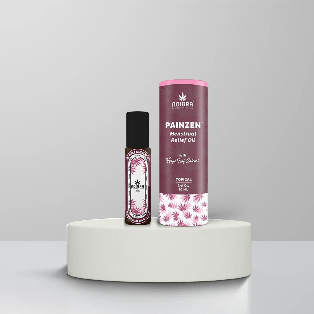 Noigra Painzen Menstrual Relief Roll-OnRoll onPainzen Menstrual Relief Roll-On - Hemp Cramps Solution with Vijaya Leaf Extract