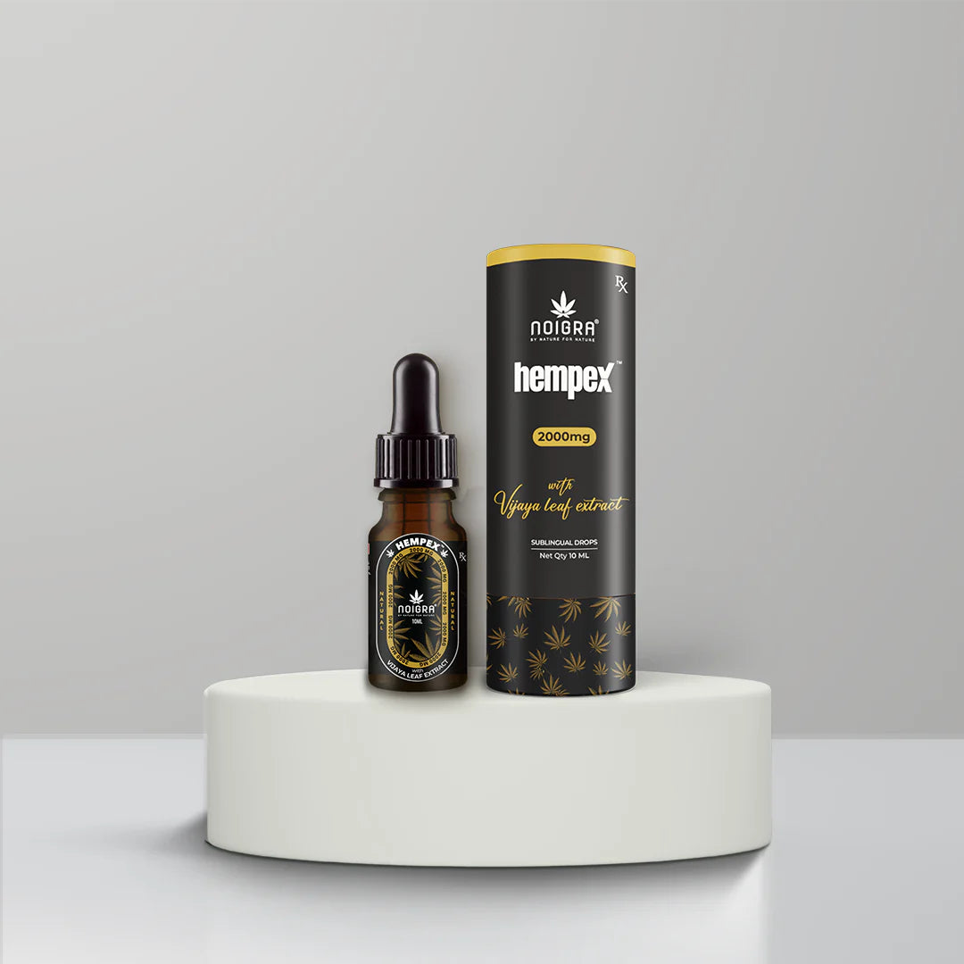 Noigra Hempex Sublingual DropsCannabis OilCannabis Drops - Chemotherapy Support | Noigra Hempex