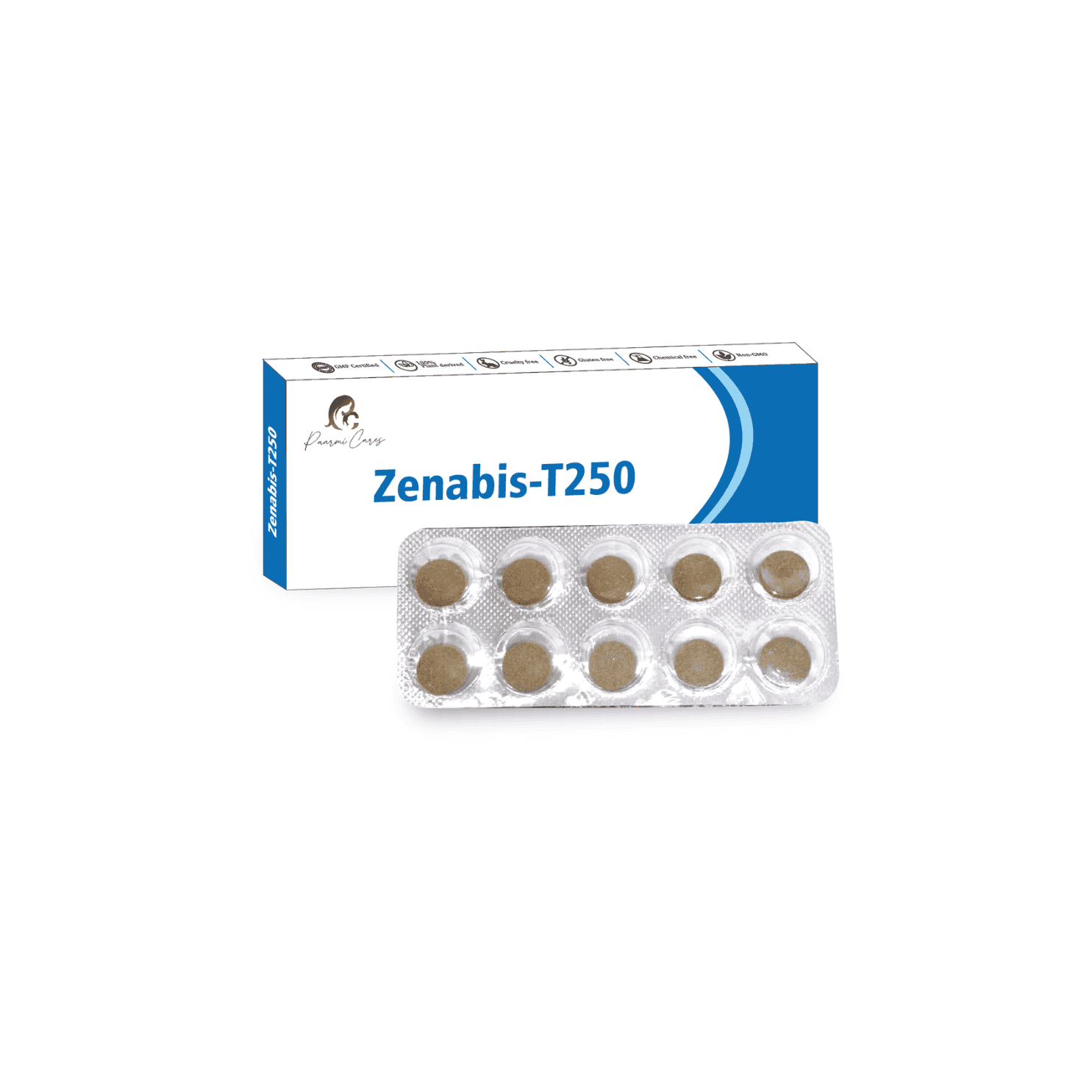 Paarmi Cares- Zenabis-T250 (For Depression)TabletsZenabis T250 for Depression Relief - Paarmi Cares | Holistic Well-being