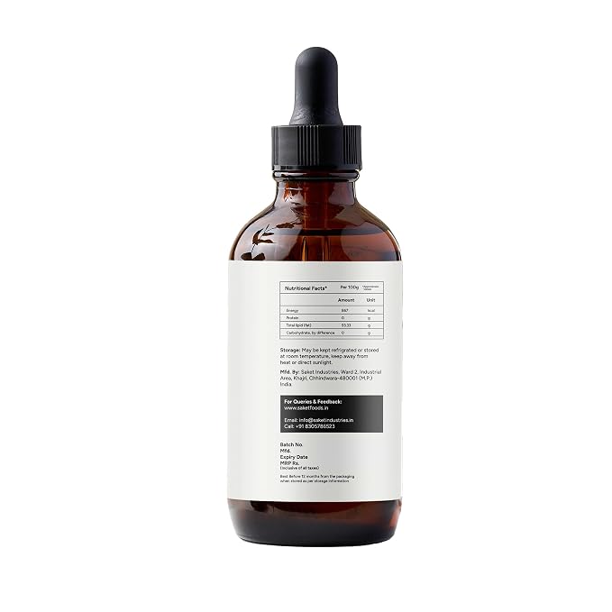 Saket Foods Pumpkin Seed Oil - Cold Pressed Oil | Pure & Unrefined