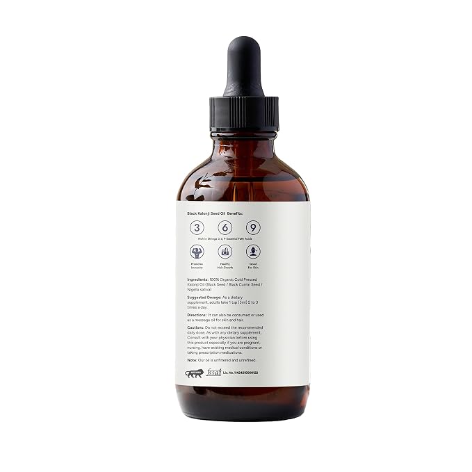 Saket Foods Walnut & Black Seed Oil Combo - Cold Pressed | 100ml Each