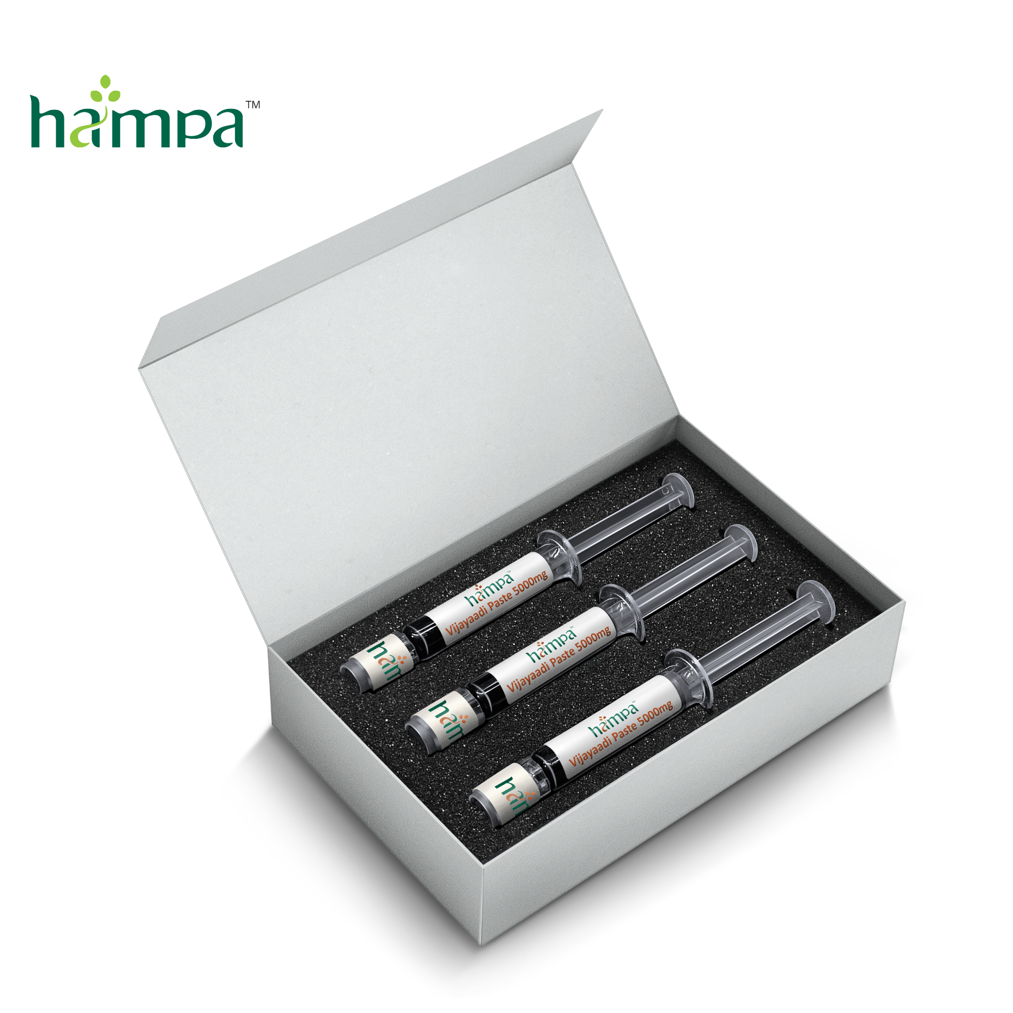 Hampa Vijayaadi Paste 5000mg High-Strength Cannabis Paste for Chronic Pain (RSO)- Cinnamon Flavour.