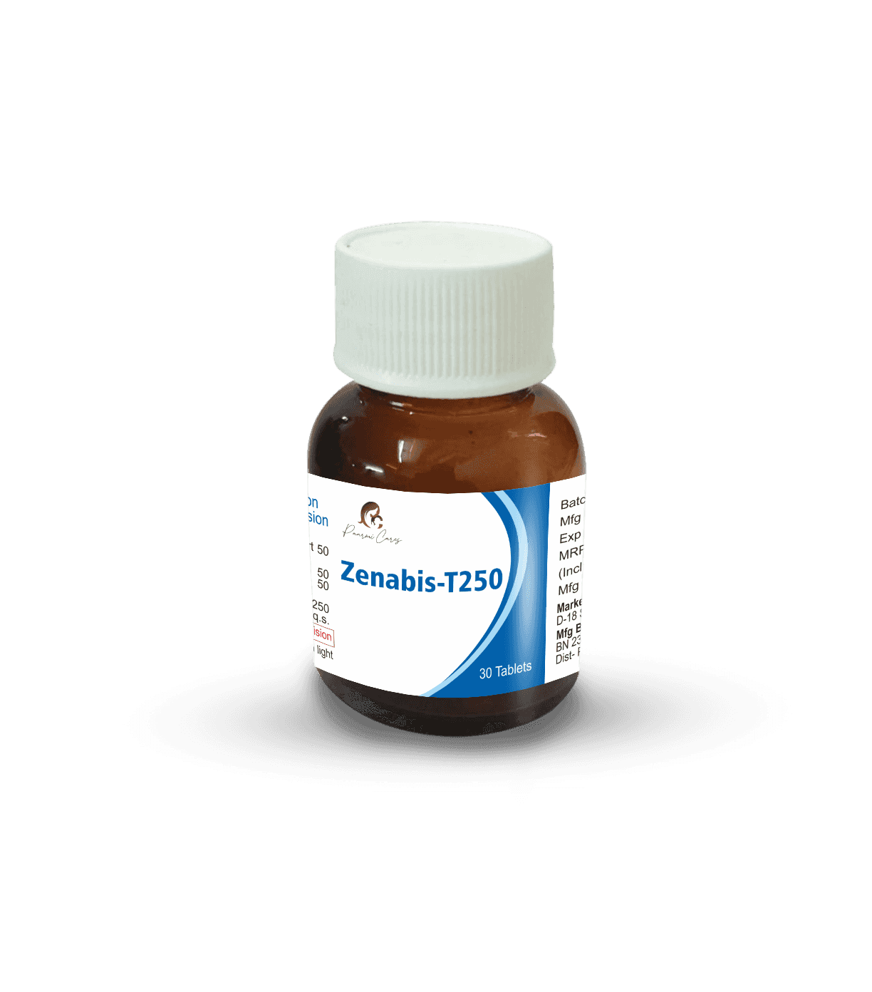Paarmi Cares- Zenabis-T250 Cannabis Pills (For Depression).