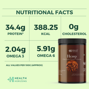 Health Horizons Hemp Protein Powder- Chocolate Flavour - CBD Store India