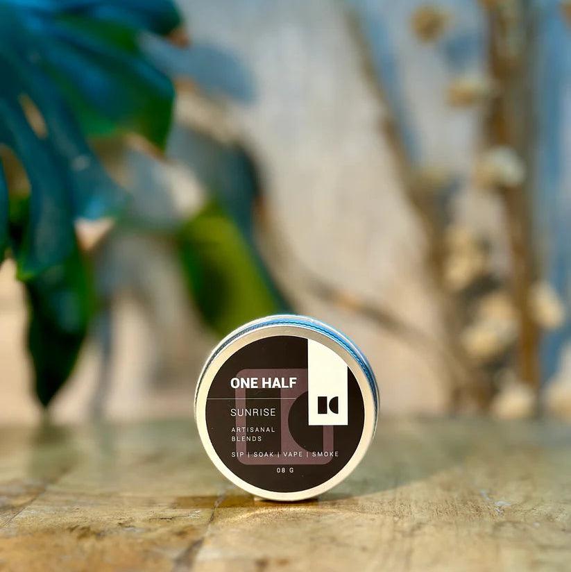 One Half - Sunrise 8gm | Herbal Smoking BlendHerbal BlendSunrise Herbal Smoking Blend - Herbal Energy Smoking Blend | Mood Uplift