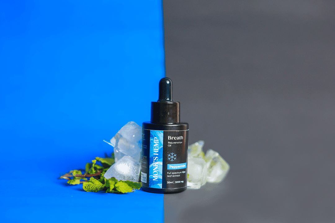 Monk's Hemp- Breath (10:1) Pain Relief CBD Oil - Peppermint FlavorCBD + THC OilCBD Oil Peppermint - Pain Relief | Full Spectrum Monk's Hemp