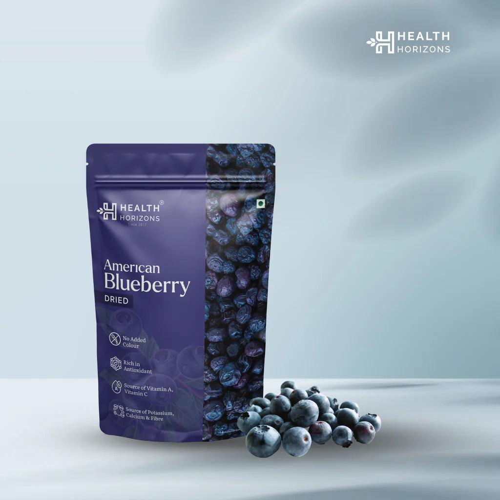 Health Horizons- American Blueberry Dried 150g.