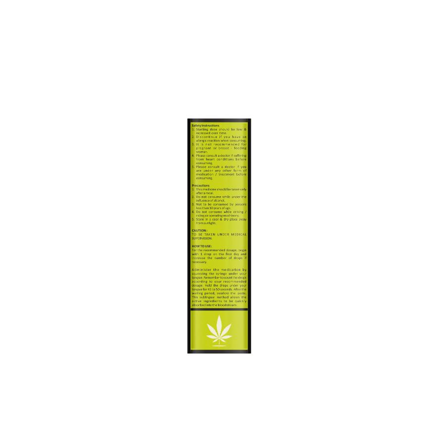 Indie Extracts- Full Spectrum Hemp Leaf Raw Extract 5000MG/5ml