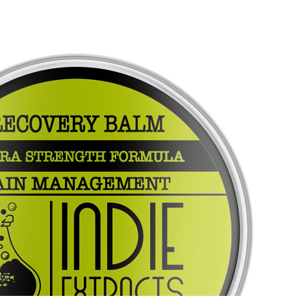 Indie Extracts- Recovery Balm | PeppermintCBD BalmCBD Recovery Balm - Pain Relief | Peppermint