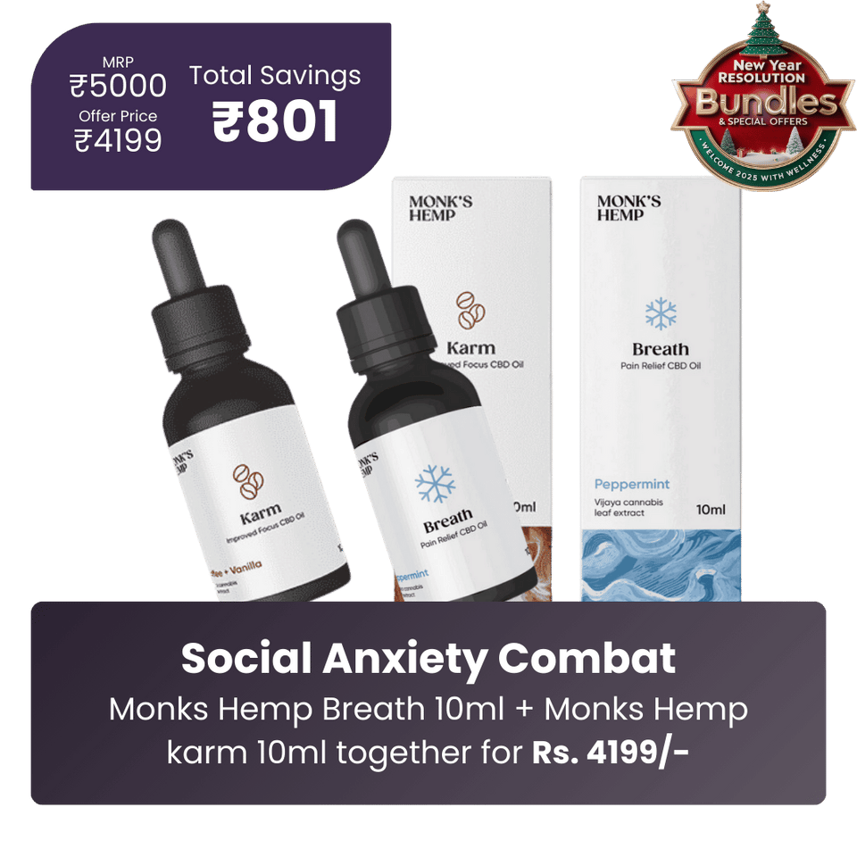 Monks Hemp- Social Anxiety Combat